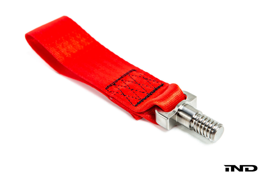 Fall-Line Motorsports E36 / E46 / E9X M3 Tow Strap - Titanium