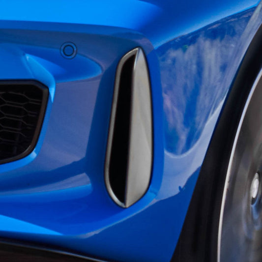 Genuine BMW 51115A39384 F40 M135iX Silver Right Front Bumper Vent Trim