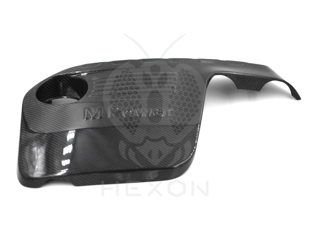 Hexon BMW F80 F82 Pre-Preg Dry Carbon Engine Cover (M3 & M4) - ML Performance US