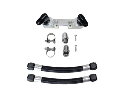 JHM Audi 4.2L B8 RS4 & RS5 Billet Crankcase Breather Vent Hose Kit - PCV