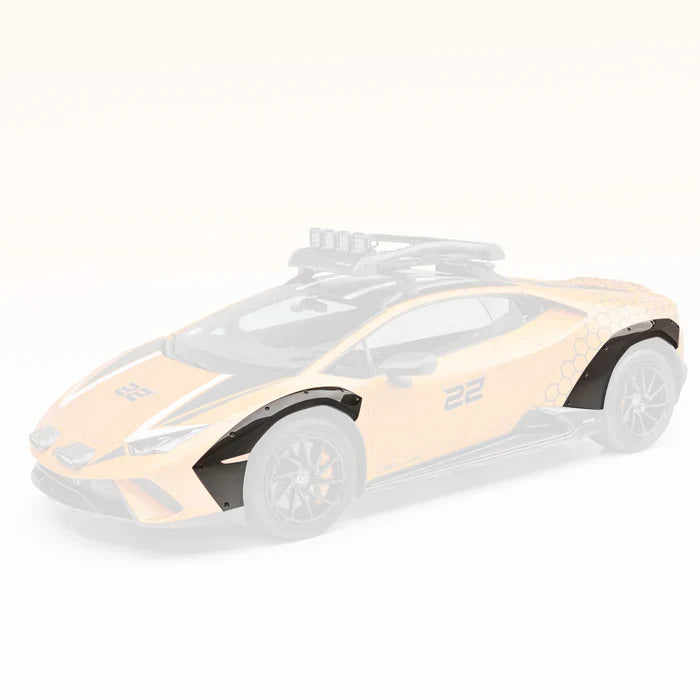 Vorsteiner 6090LOV Huracan Sterrato VRS Aero Fender Flares Carbon Fiber PP 2x2 Glossy