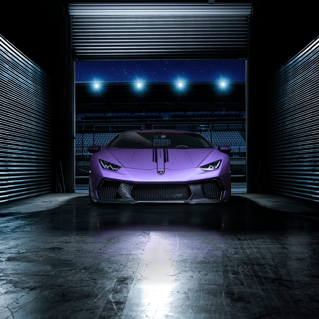 Vorsteiner 0910LOV Lamborghini Huracan Novara Edizione Aero Front Bumper w/ Front Spoiler | ML Performance