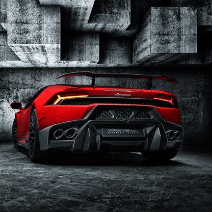 Vorsteiner 0920LOV Lamborghini Huracan Novara Edizione Aero Rear Bumper w/ Rear Diffuser | ML Performance