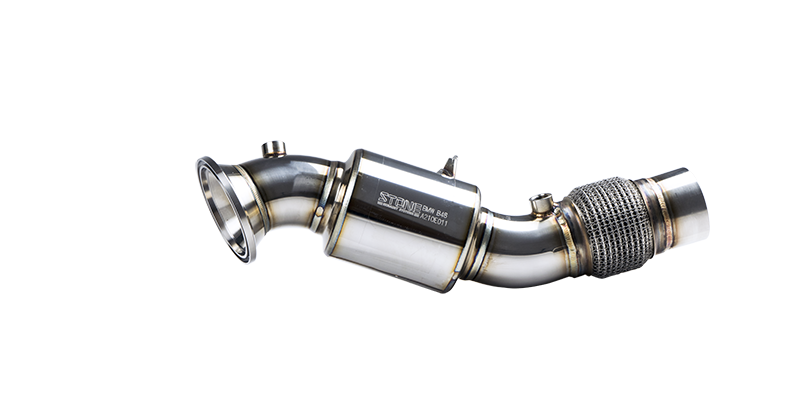 Stone Exhaust BMW B48 G02 G20 G30 G31 Eddy Catalytic Downpipe (Inc. 330i, 530i, X4 20i & X4 30i) | ML Performance US