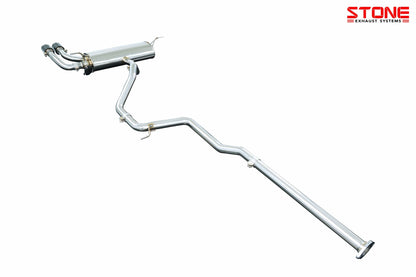 Stone Exhaust Ford 1.5T MK4 Focus Single Exit Twin Tailpipe Valvetronic Catback Exhaust System | ML Performance US