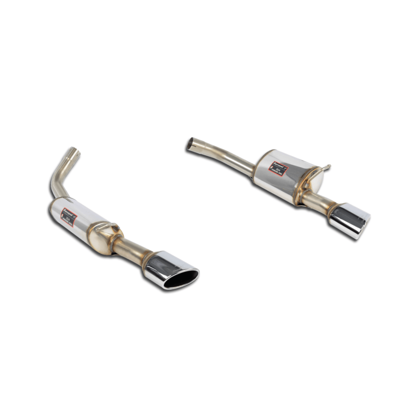 Supersprint Jaguar XKR 4.2l Supercharged Rear Exhaust Mufflers - Left & Right - ML Performance US