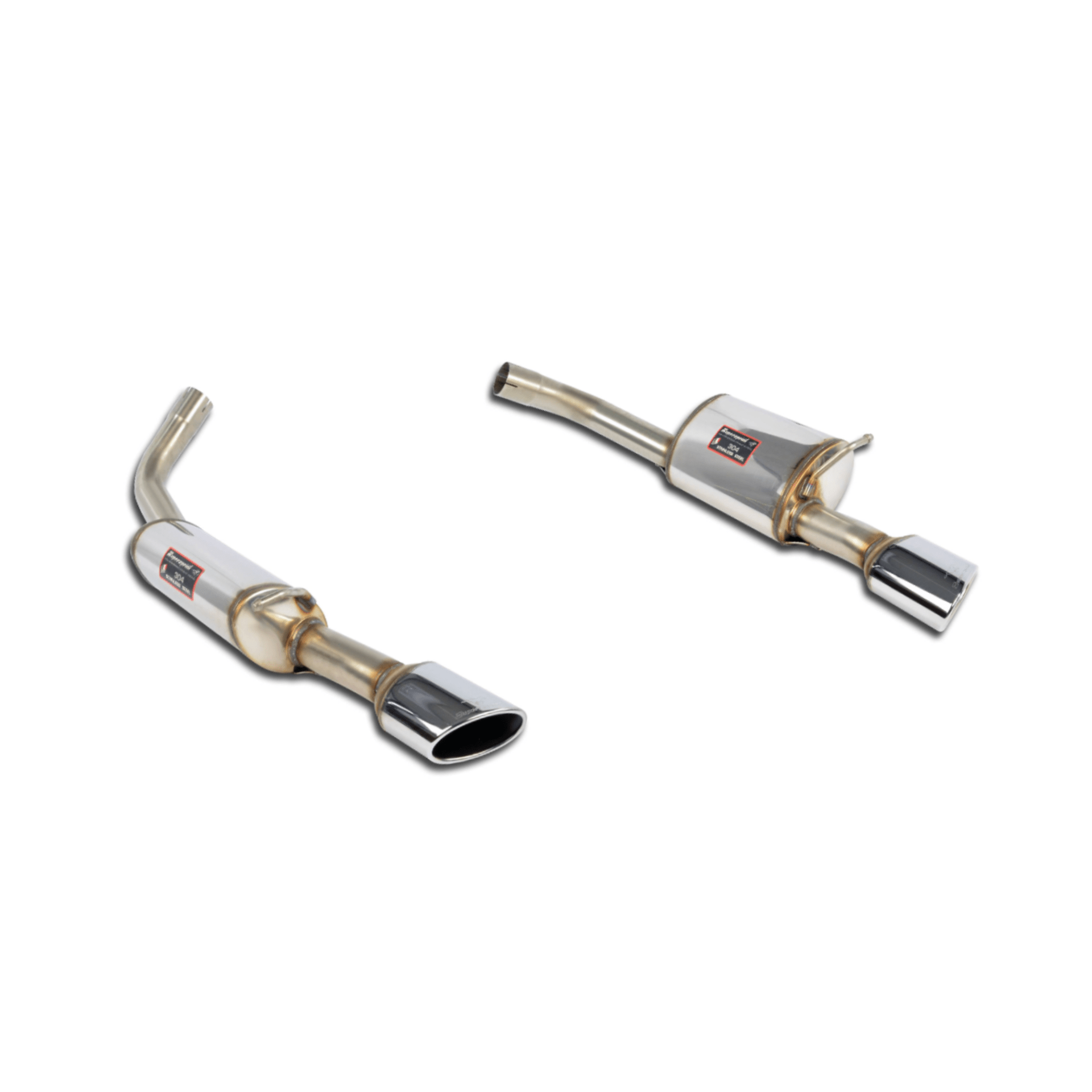 Supersprint Jaguar XKR 4.2l Supercharged Rear Exhaust Mufflers - Left & Right - ML Performance US