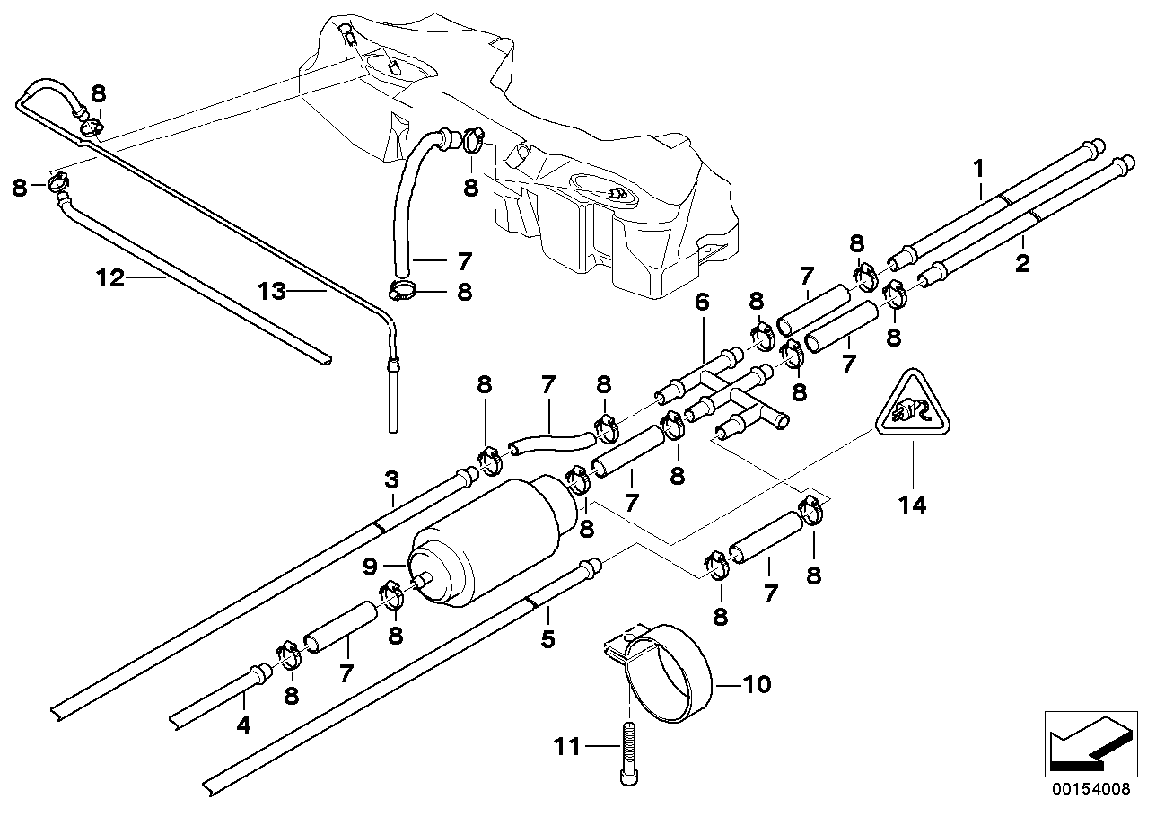 Genuine BMW 16121184632 Distribution Piece | ML Performance US Car Parts