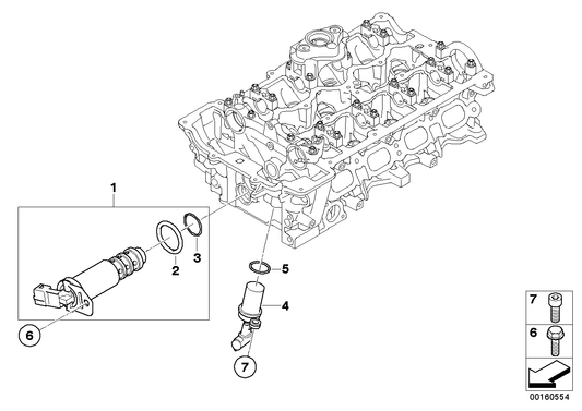 Genuine BMW 11367584115 E90 E92 Solenoid Valve (Solv) (Inc. 118i, 320i & 116i 2.0) | ML Performance US Car Parts