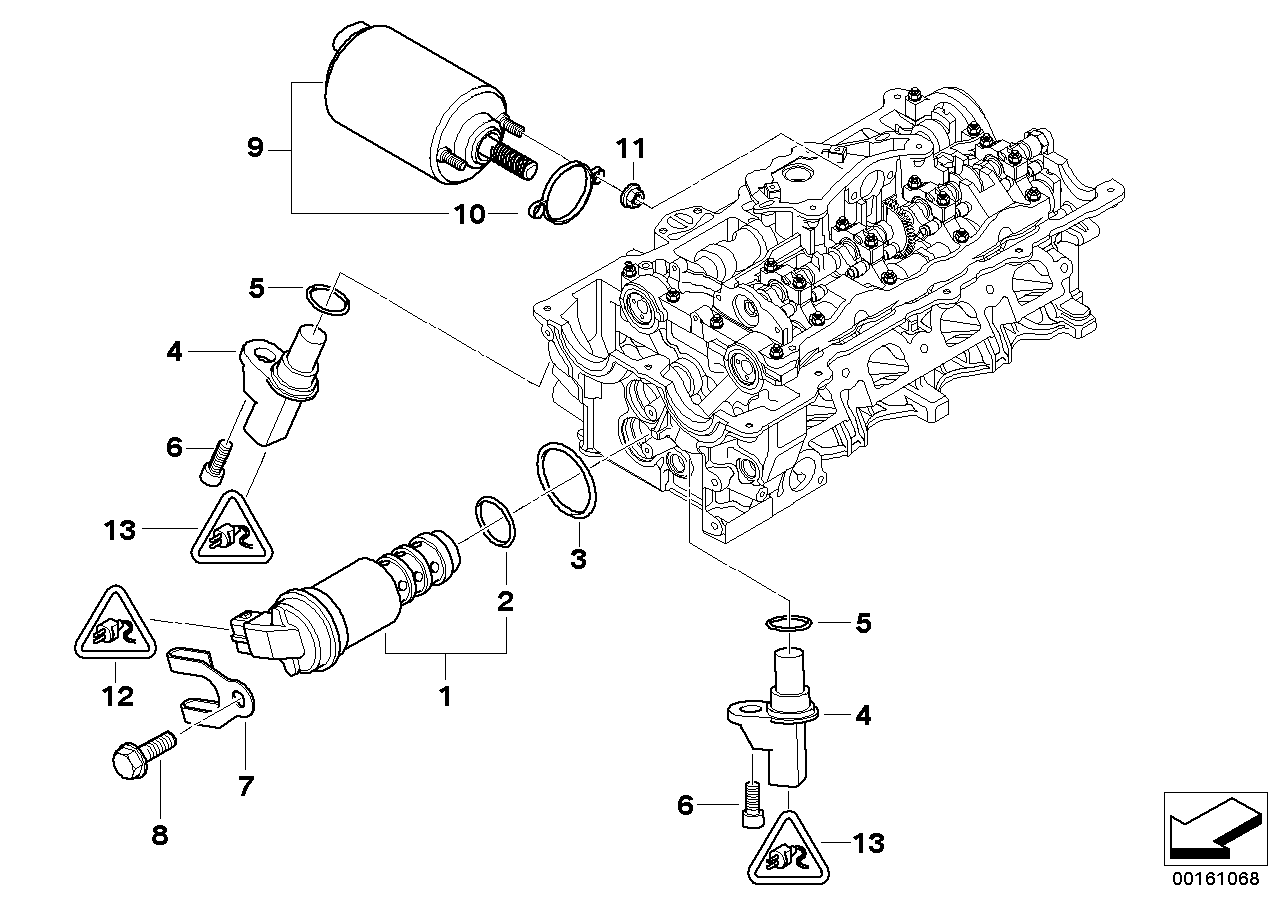 Genuine BMW 12147518628 Camshaft Position Sensor | ML Performance US Car Parts