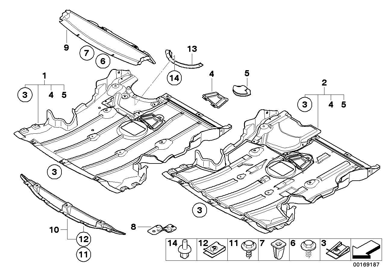Genuine BMW 51757128503 Radiator Seal | ML Performance US Car Parts