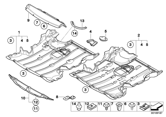 Genuine BMW 51757128503 Radiator Seal | ML Performance US Car Parts