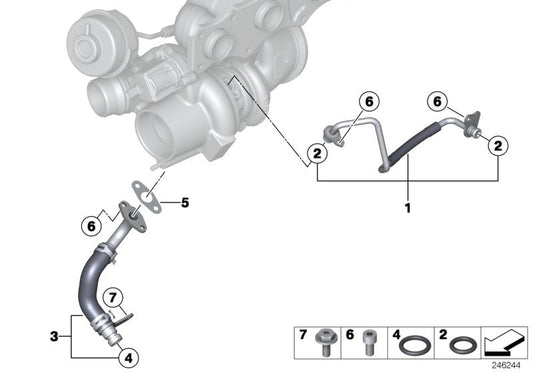 Genuine BMW 07119907330 O-Ring 10X2,5 | ML Performance US Car Parts