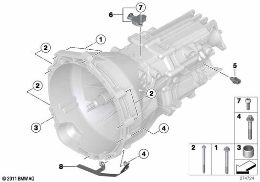Genuine BMW 23147606188 Neutral Sensor | ML Performance US Car Parts