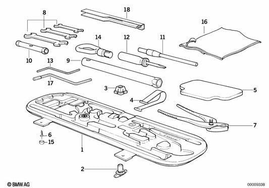 Genuine BMW 71111181418 Socket Wrench SW10 | ML Performance US Car Parts