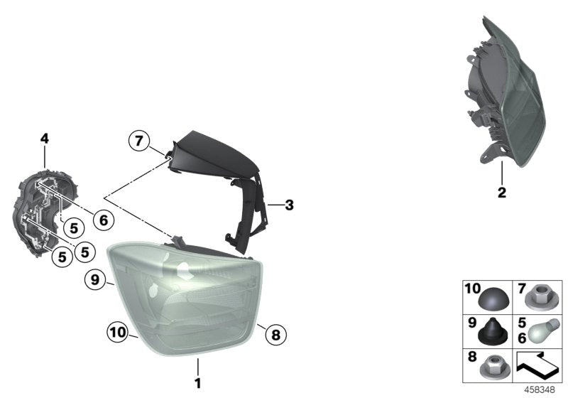 Genuine BMW 63217241544 Tail Light Right | ML Performance US Car Parts