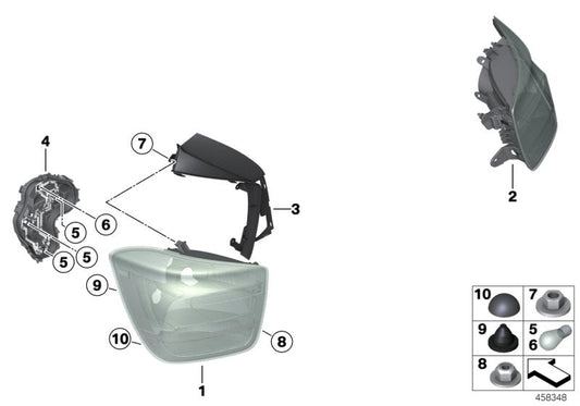 Genuine BMW 63217241544 Tail Light Right | ML Performance US Car Parts