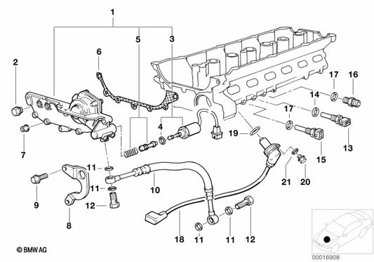 Genuine BMW 12141703221 Camshaft Position Sensor | ML Performance US Car Parts