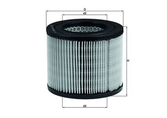 Mahle LX162 - Air Filter