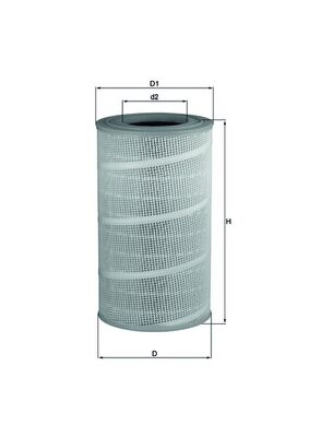 Mahle LX712 - Air Filter