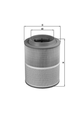 Mahle LX1072 - Air Filter