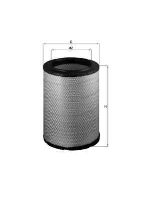 Mahle LX1600 - Air Filter