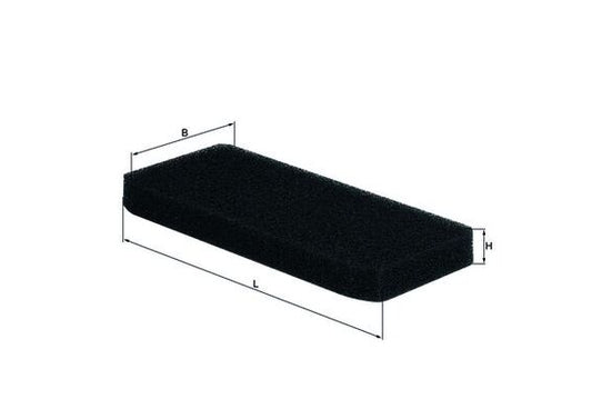 Mahle LAP1 - Filter, cabin air