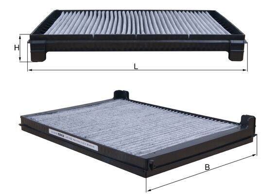 Mahle LAK1422 - Filter, cabin air