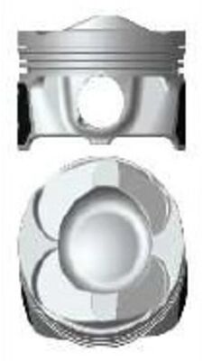 Mahle 013PI00154002 - Piston with rings and pin