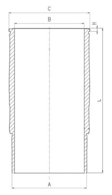 Mahle 061LW00119001 - Cylinder Liner