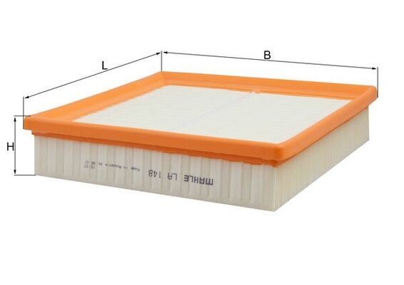 Mahle LA148 - Filter, cabin air