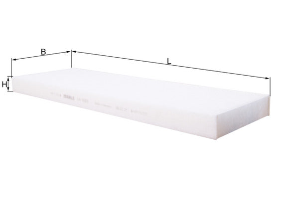 Mahle LA1683 - Filter, cabin air