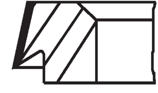 Mahle 14572N0 - Piston Ring Kit