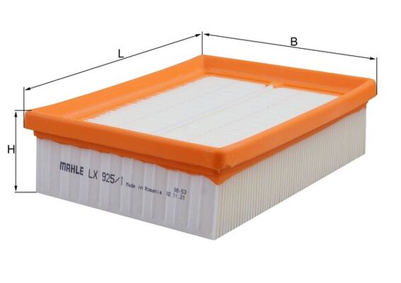Mahle LX925/1 - Air Filter