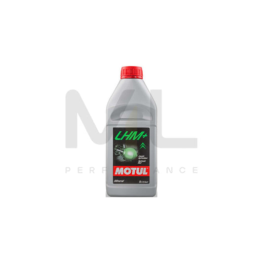 Motul LHM+ Mineral Hydraulic & Suspension Fluid - for Citroen Vehicles 1l | Engine Oil | ML Car Parts UK | ML Performance