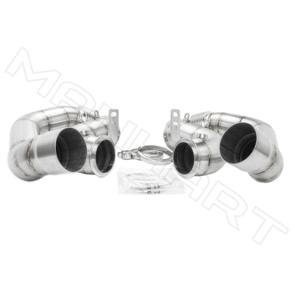 MANHART MH5F9011100_M5 DOWNPIPES RACE FOR BMW F90 M5 (COMPETITION / CS) CAT-REPLACEMENT (PART 1 OF 2)