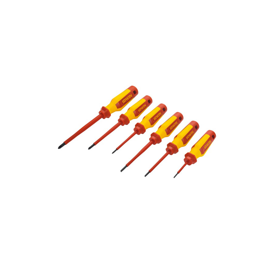 IRWIN® IRW1951884 VDE Pro Comfort Screwdriver Set, 6 Piece | ML Performance US
