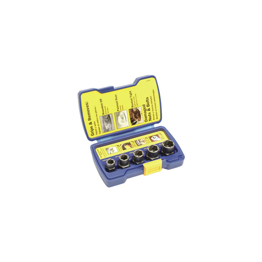 IRWIN® IRW10504634 Bolt Grip Fastener Remover Base Set, 5 Piece | ML Performance US