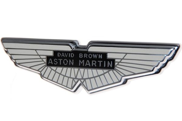 Aston Martin 030-004-0035S David Brown Bonnet & Boot Badge (Silver) | ML Performance US Car Parts