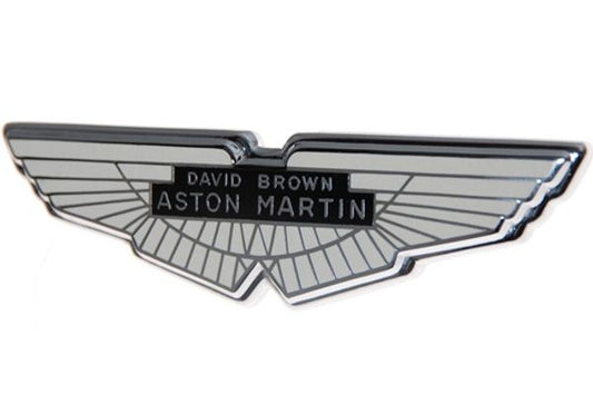Aston Martin 030-004-0035S David Brown Bonnet & Boot Badge (Silver) | ML Performance US Car Parts