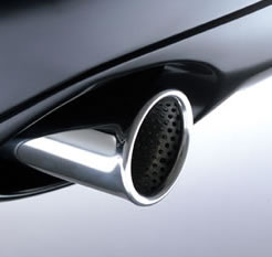 Aston Martin 35-27376 DB7 Vantage Medium Bore Tail Pipe Trims | ML Performance US Car Parts