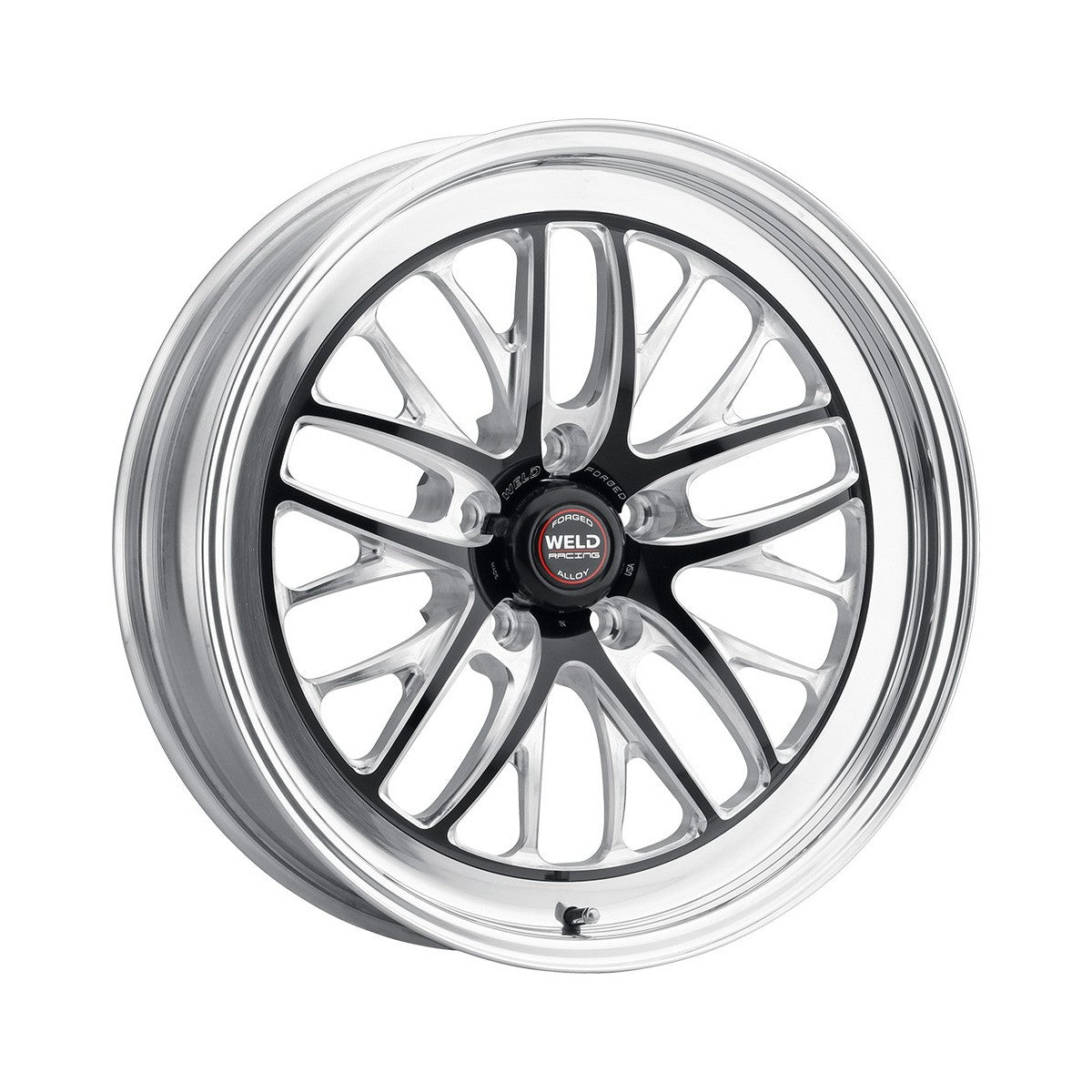 Weld 82HB7100N72A S82 Wheel 17x10 5x120 ET43 BS7.2 Black (High Pad) For Rear CAMARO 5TH / 6TH GEN 2010 - Present