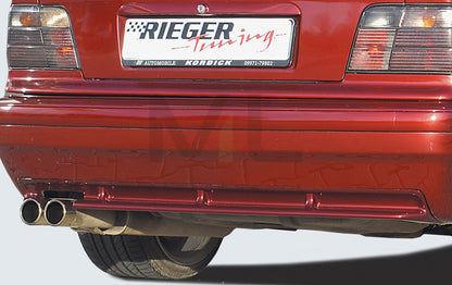 Rieger 00049031 BMW 3 Series E36 Rear Diffuser 1 | ML Performance UK Car Parts