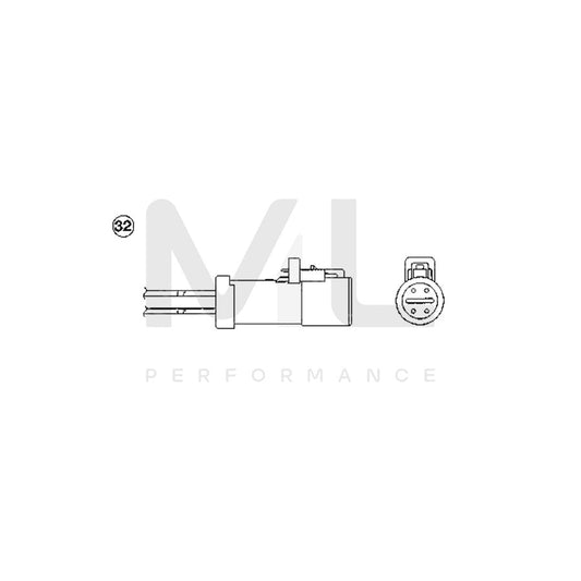 NGK Lambda Sensor / O2 Sensor (NGK 95598) - OZA816-EE1 | ML Car Parts UK | ML Performance