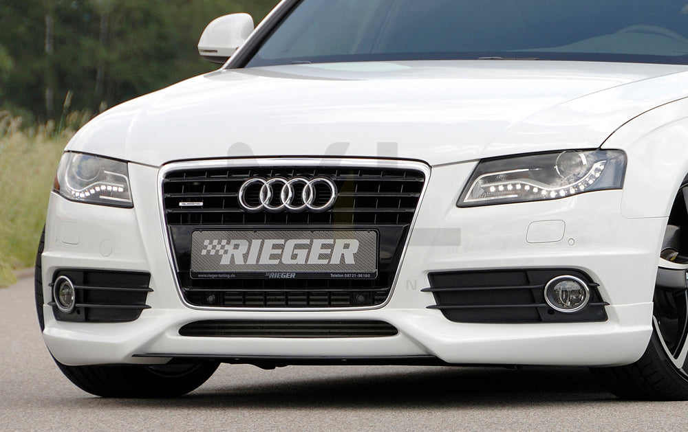 Rieger 00055520 Audi B8 B81 Front Splitter (A4 & S4) 1 | ML Performance UK Car Parts