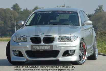 Rieger 00035009 BMW 1 Series E87 Front Bumper 6 | ML Performance UK Car Parts