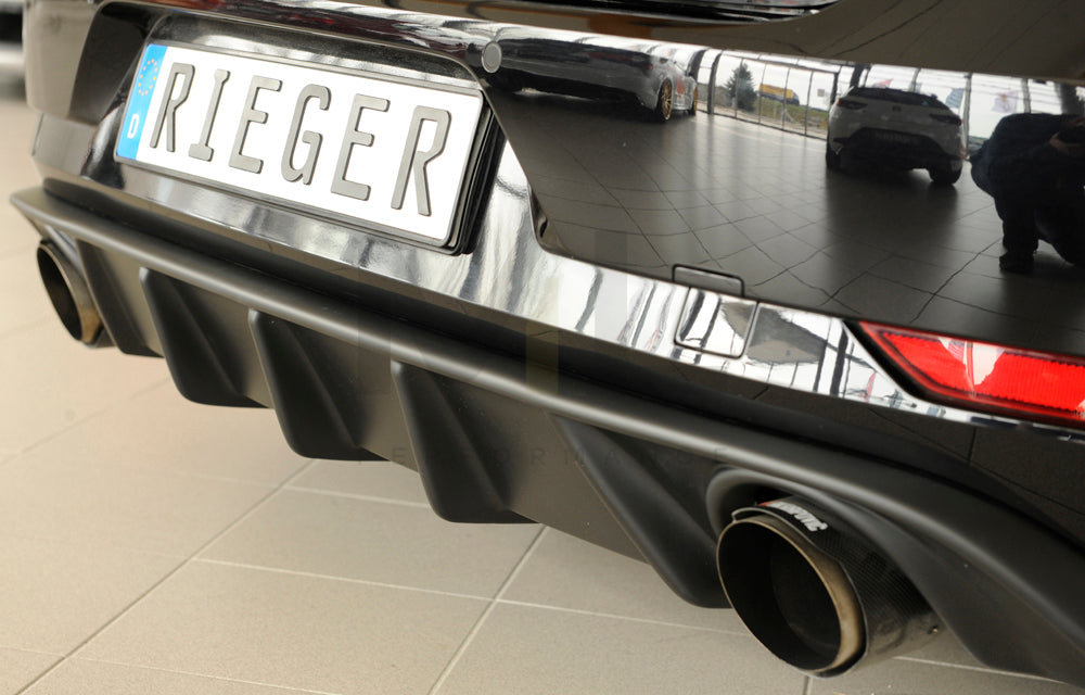 Rieger 00059589 VW Mk7 Golf GTI Rear Diffuser 7 | ML Performance UK Car Parts