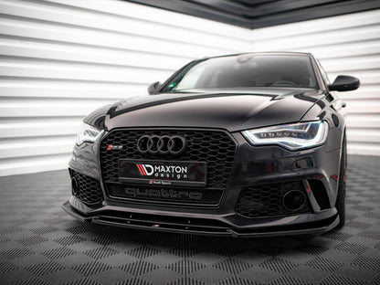 Maxton Design Audi A6 Rs6 Look C7 (2011-2017) Front Splitter
