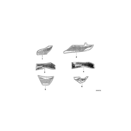 Genuine BMW 51142324001 80 Sticker TANK OBEN LI. (Inc.  & R 100 GS) | ML Performance US Car Parts