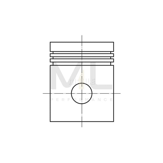 MAHLE ORIGINAL 037 42 02 Piston 96,61 mm, without cooling duct | ML Performance Car Parts